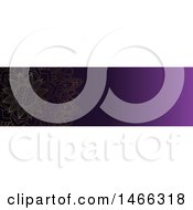 Poster, Art Print Of Purple Mandala Website Banner Design