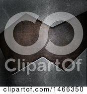 Clipart Of A Metal Background Royalty Free Illustration