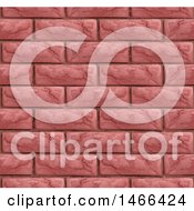 Poster, Art Print Of Seamless Red Brick Wall Texture Background