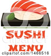Poster, Art Print Of Sushi And Text Design