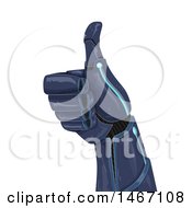 Poster, Art Print Of Robotic Hand Giving A Thumb Up