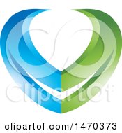 Clipart Of A Heart Design Royalty Free Vector Illustration