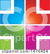 Clipart Of A Colorful Abstract Design Royalty Free Vector Illustration by Lal Perera
