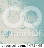 Poster, Art Print Of Blue Grunge Background