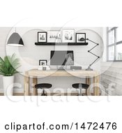 Poster, Art Print Of 3d Modern Office