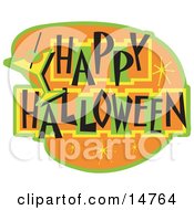 Poster, Art Print Of Happy Halloween Bar Sign