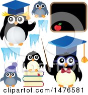Poster, Art Print Of Professor And Student Penguins