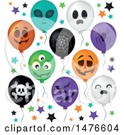 Poster, Art Print Of Halloween Party Balloons