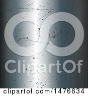 Poster, Art Print Of Scratched Metal Background