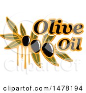 Poster, Art Print Of Design With Olives And Text