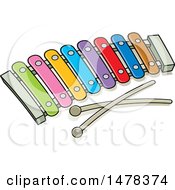 Poster, Art Print Of Colorful Xylophone