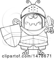 Chubby Outline Mad Bee Knight