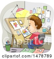 Clipart Of A Royalty Free Vector Illustration