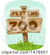 Poster, Art Print Of Petting Zoo Sign
