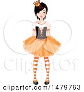 Poster, Art Print Of Teen Girl In A Halloween Princess Costume
