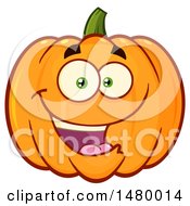 Poster, Art Print Of Happy Pumpkin Character Mascot