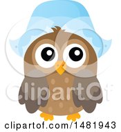 Thanksgiving Owl Wearing A Pilgrim Bonnet