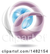 Poster, Art Print Of Abstract Letter A Around A Pearl