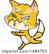 Clipart Of A Fox Royalty Free Vector Illustration