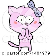 Poster, Art Print Of Cartoon Cat