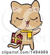 Poster, Art Print Of Cartoon Cat