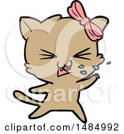 Poster, Art Print Of Cartoon Cat