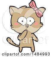 Poster, Art Print Of Cartoon Cat