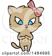 Poster, Art Print Of Cartoon Cat