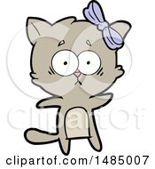 Poster, Art Print Of Cartoon Cat