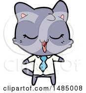 Poster, Art Print Of Cartoon Cat