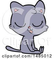 Poster, Art Print Of Cartoon Cat