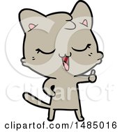 Poster, Art Print Of Cartoon Cat