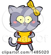 Poster, Art Print Of Cartoon Cat