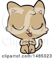 Poster, Art Print Of Cartoon Cat