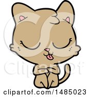 Cartoon Clipart Of A Cat