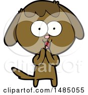 Cartoon Clipart Of A Dog