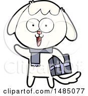 Cartoon Clipart Of A Dog