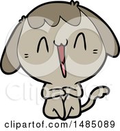 Cartoon Clipart Of A Dog