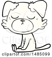 Cartoon Clipart Of A Dog