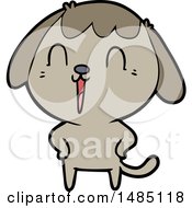 Cartoon Clipart Of A Dog