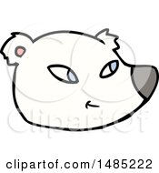 Cartoon Clipart Of A Polar Bear
