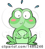Poster, Art Print Of Cute Cartoon Frog