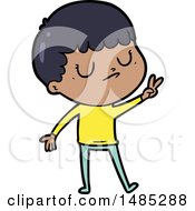 Clipart Cartoon Grumpy Boy