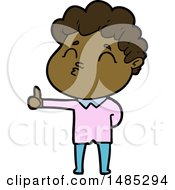 Clipart Cartoon Man Pouting