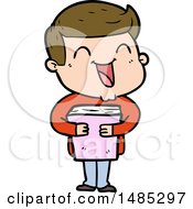 Clipart Cartoon Man Laughing