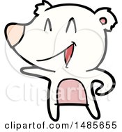 Clipart Of A Polar Bear Royalty Free Vector Illustration