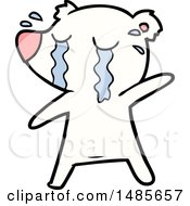 Clipart Of A Polar Bear Royalty Free Vector Illustration