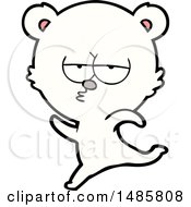 Clipart Of A Polar Bear Royalty Free Vector Illustration