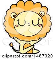 Poster, Art Print Of Cartoon Lion