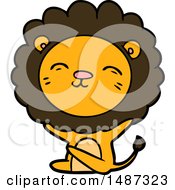 Poster, Art Print Of Cartoon Lion